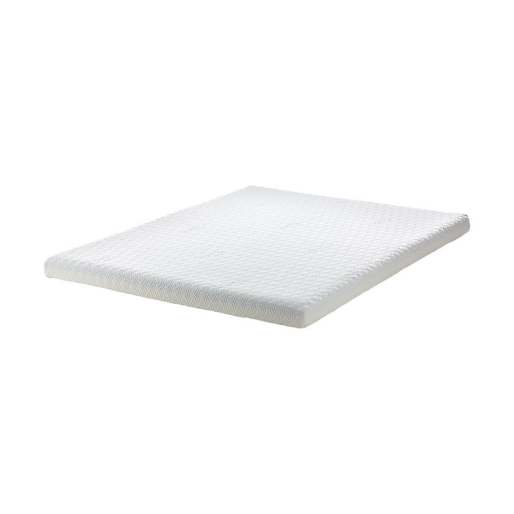 Memory Foam Mattress Topper Reversible Cool Gel Double
