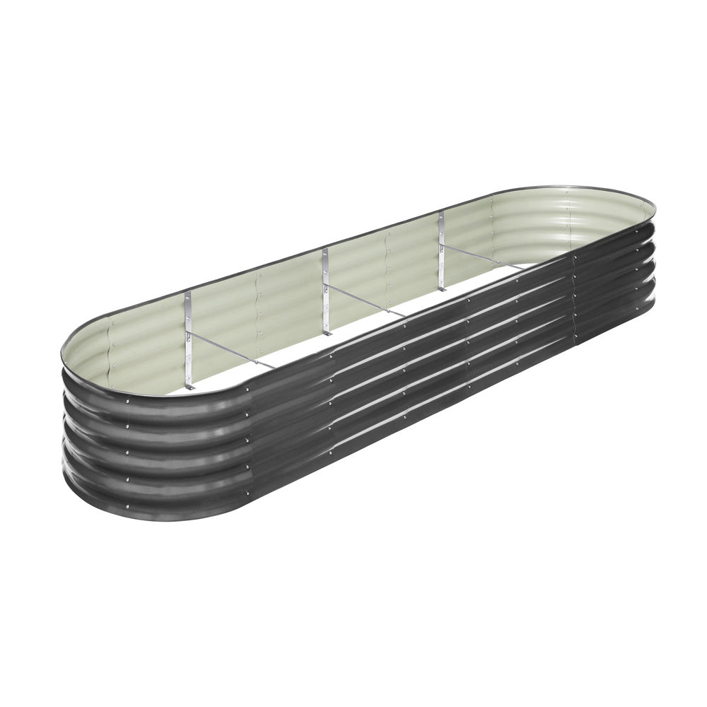 Galvanized Steel Raised Garden Bed Vegetable Planter