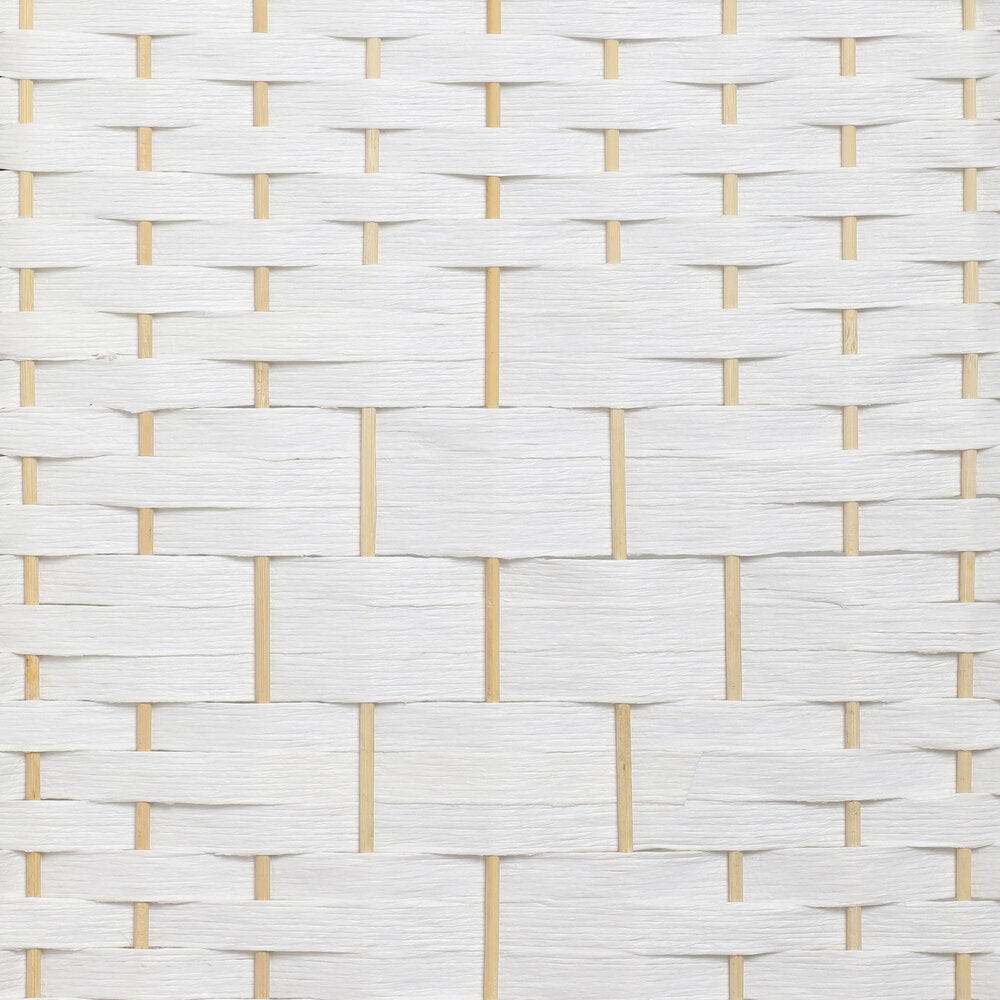 Room Divider 6 Panel Privacy Screen White
