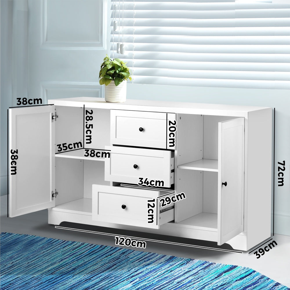 Hamptons Buffet Sideboard Hallway Cabinet