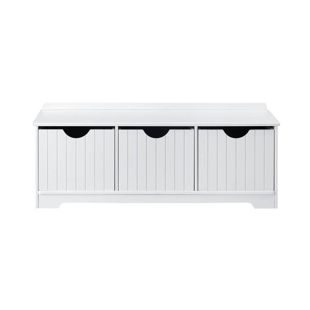 Kids Toy Storage Bench with Organizer and Seating Bench