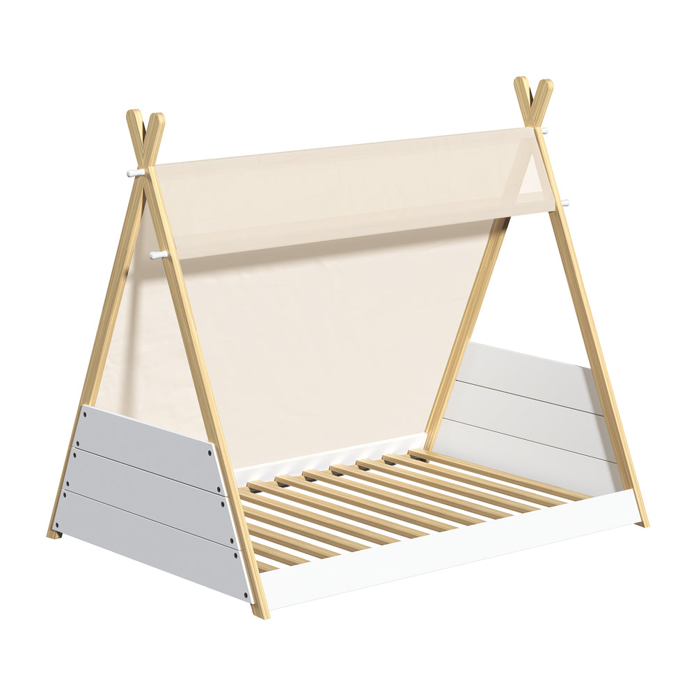 Kids Single Size Wooden Bed Frame