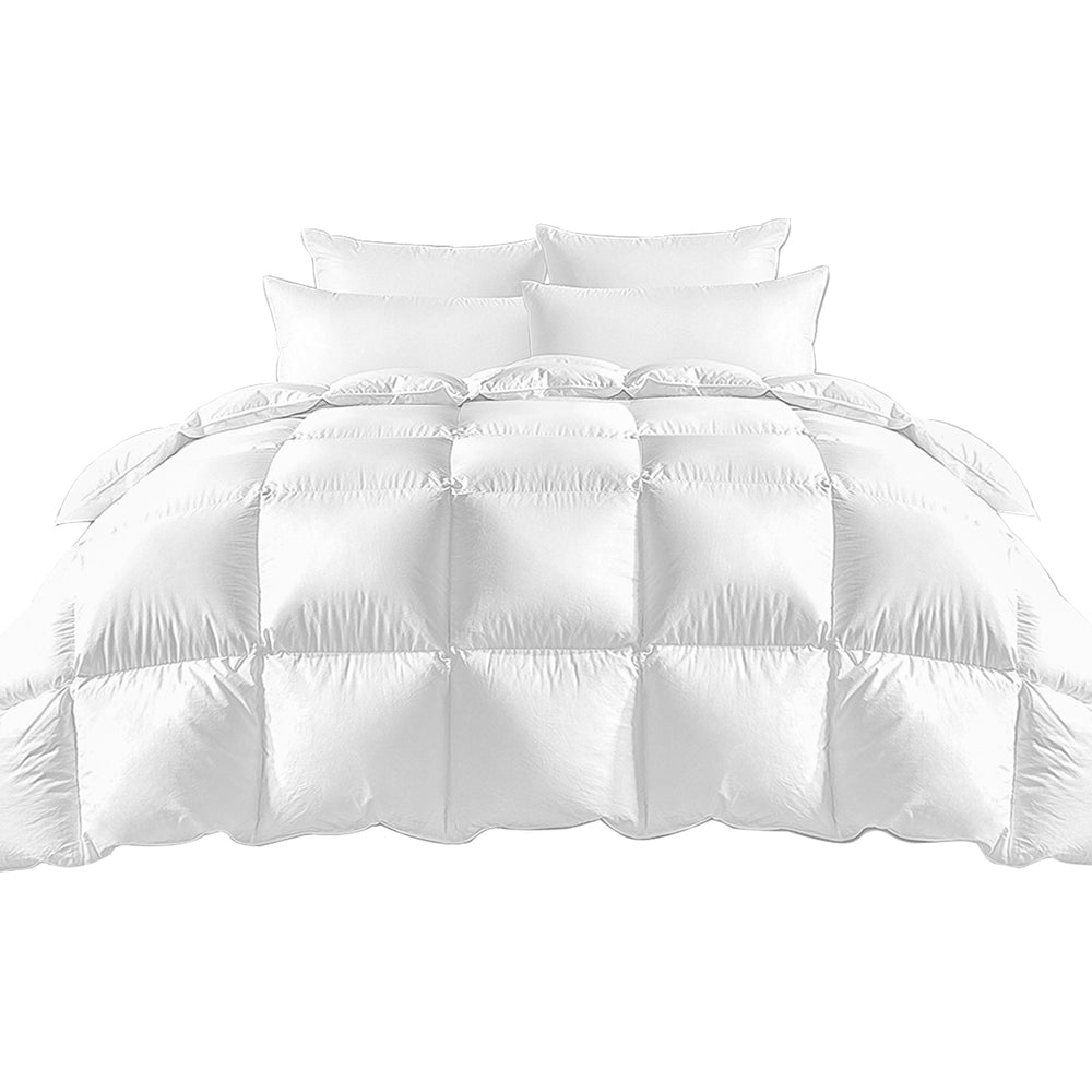 Double Goose Down Quilt Duvet Blanket 500GSM