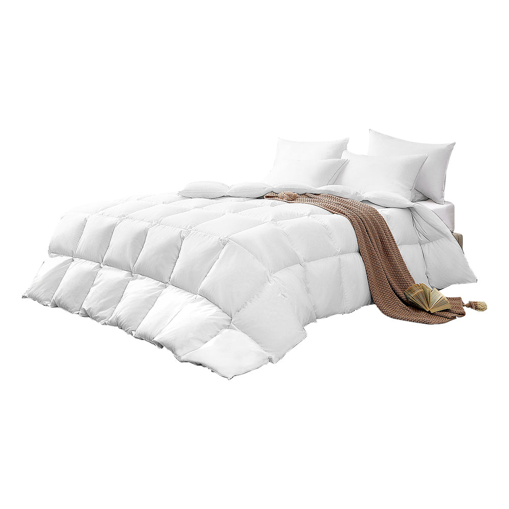 Double Goose Down Quilt Duvet Blanket 500GSM