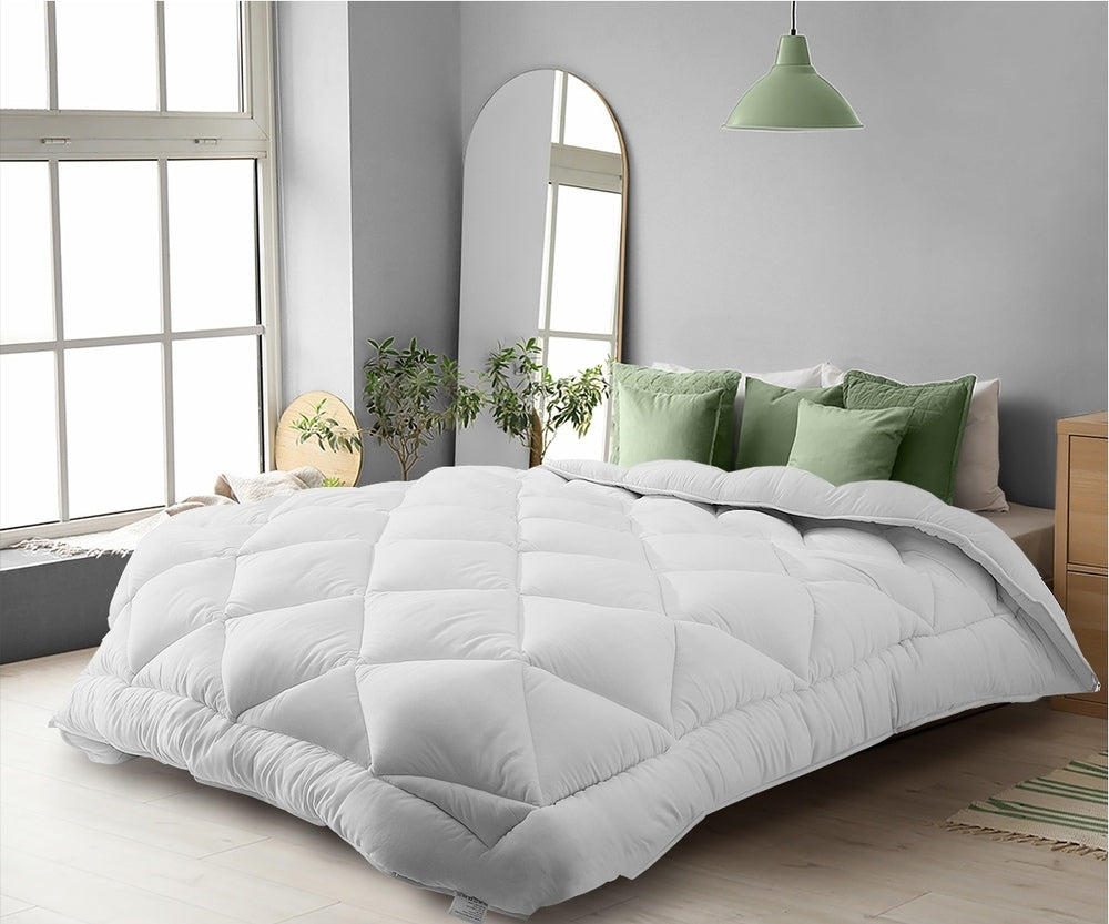 Super King  All Season Bamboo Microfiber Quilt Duvet 400GSM