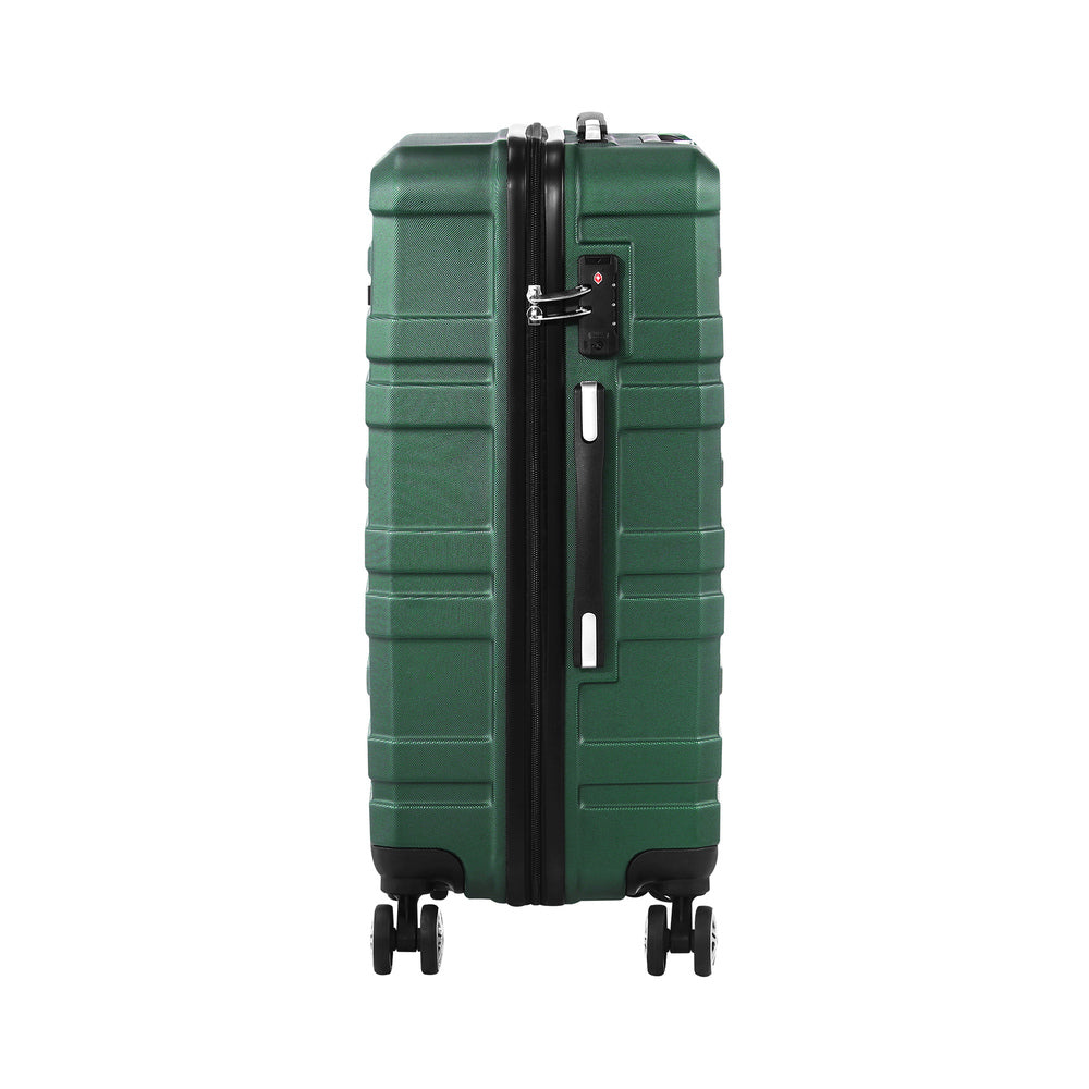 Luggage Set with TSA Lock Hard Case Green 28 Inch
