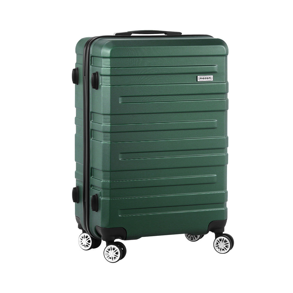 Luggage Set with TSA Lock Hard Case Green 28 Inch