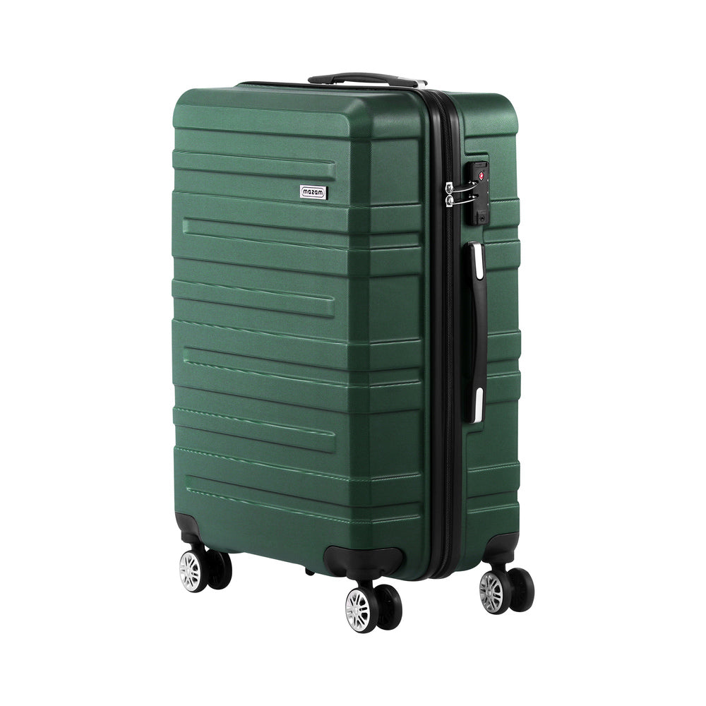 Luggage Set with TSA Lock Hard Case Green 28 Inch