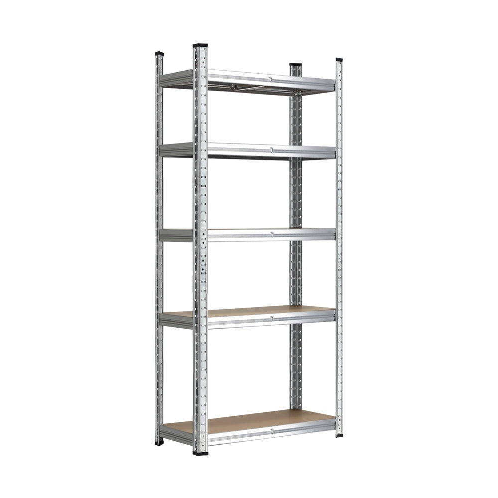 2pcs Warehouse Storage Rack Steel Pallet 1.5m