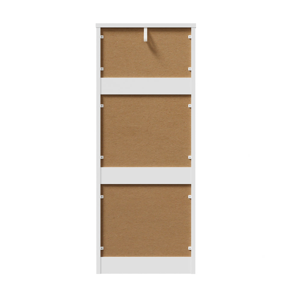 6 Lowboy Chest of Drawers Handle Free White
