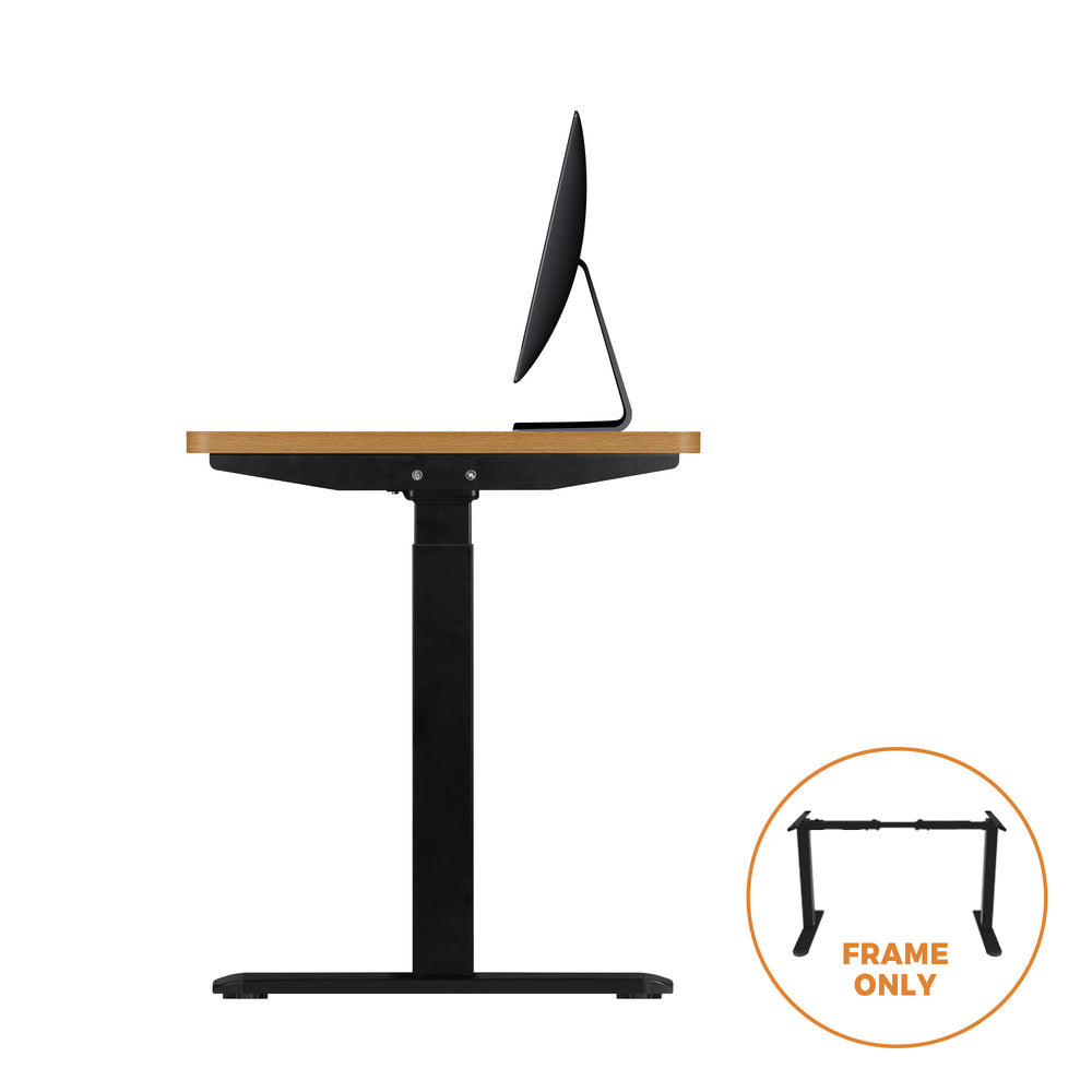Adjustable Standing Desk Frame Dual Motor Black