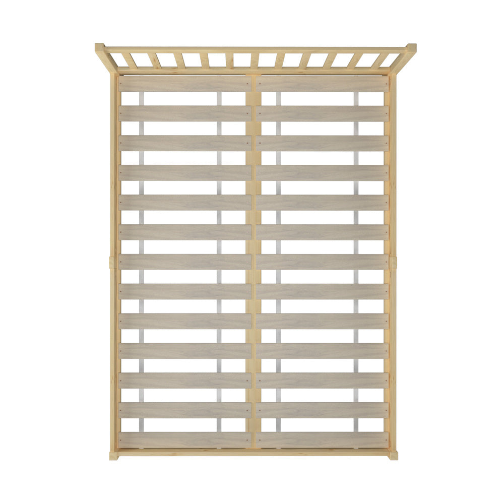 Wooden Bed Frame Queen Size with Slat Support