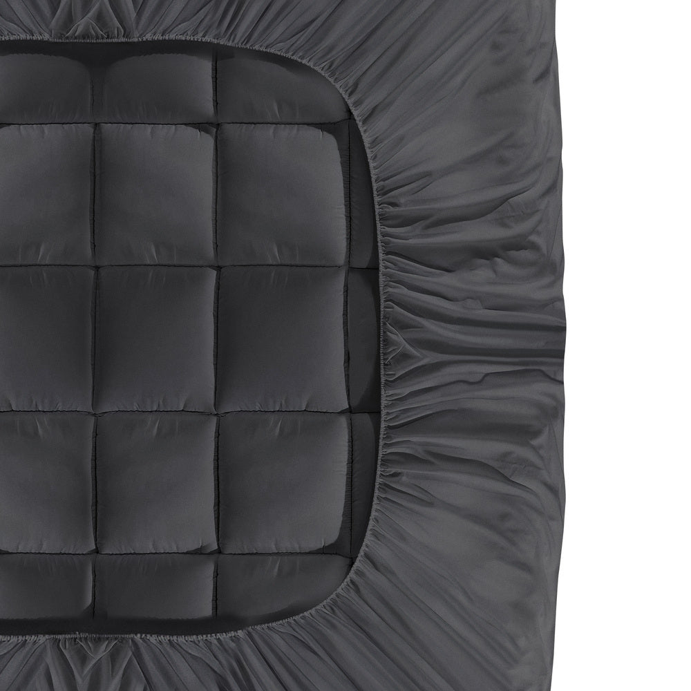 Single Mattress Topper Pillow Top Microfiber 1000 GSM