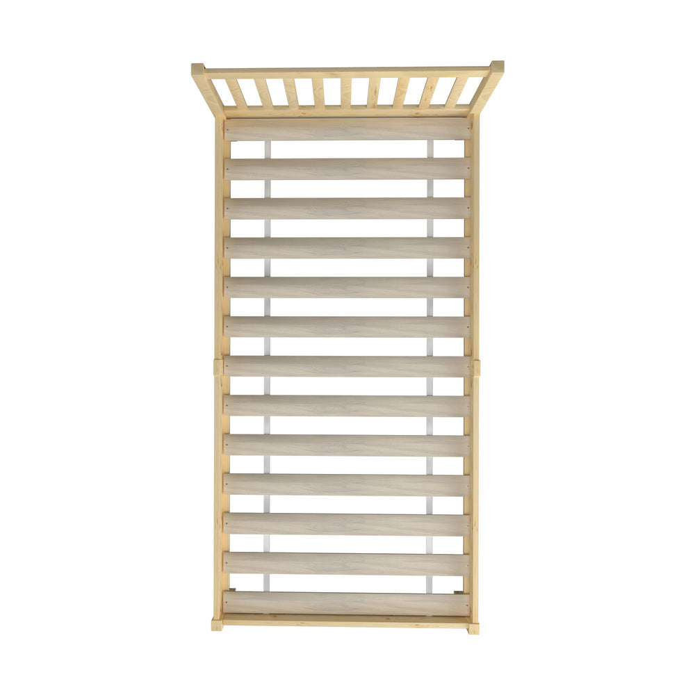 King Single Wooden Bed Frame with Headboard
