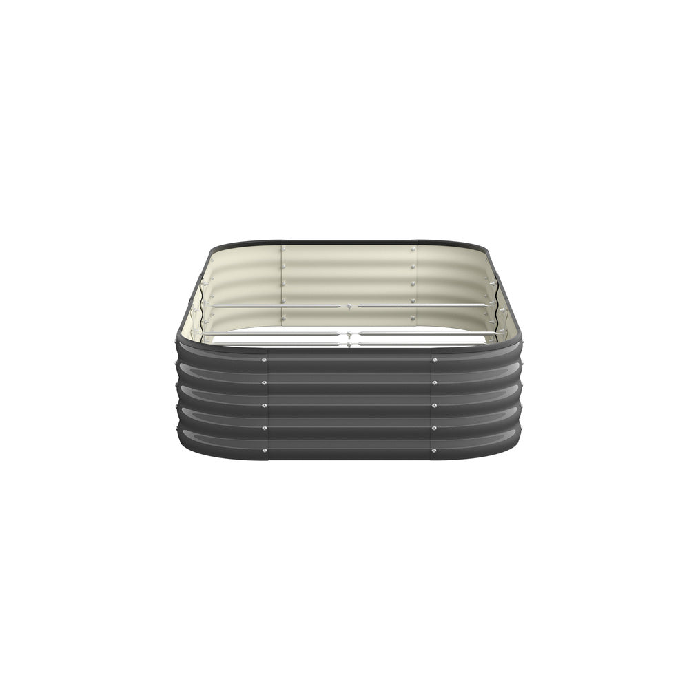 9 in 1 Raised Garden Bed Oval Galvanized Steel