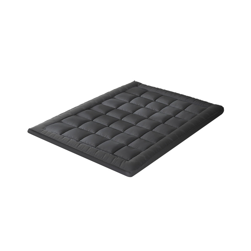 King Mattress Topper Pillow Top Microfiber 1000GSM