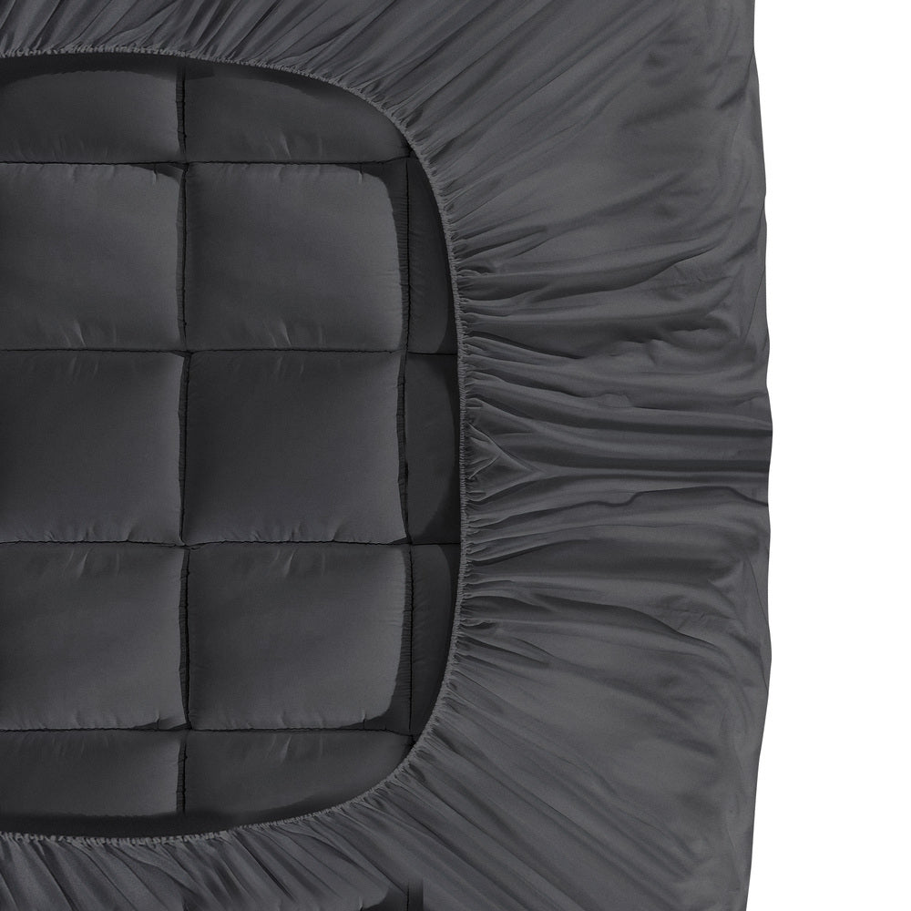 King Mattress Topper Pillow Top Microfiber 1000GSM
