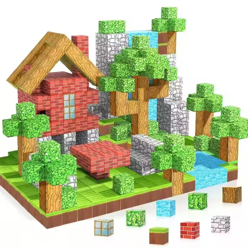 Build A Magnet World Edition Magnetic Cubes Construction