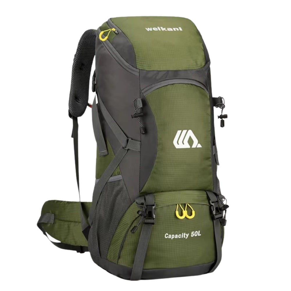50L Travel Backpack Waterproof Hiking Camping Rucksack for Outdoor Sports