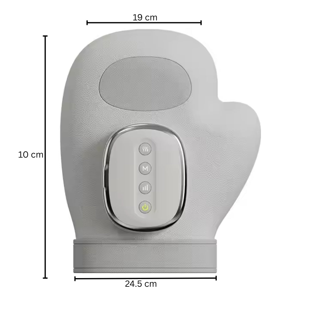 Electric Cordless Hand Massager with Vibration and Heat Air Compression