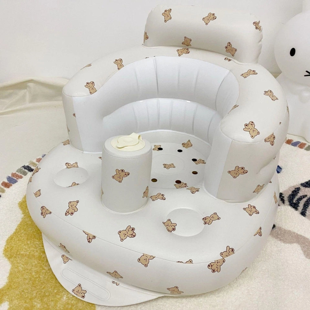 Baby Inflatable Sofa Seat Support Sitting Trainer