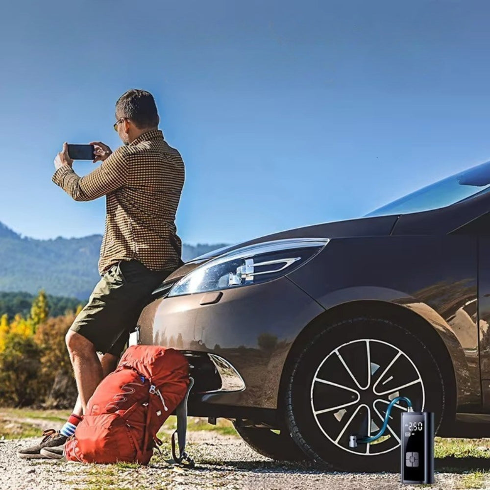 Wireless Car Air Compressor 150PSI Portable Tire Inflator