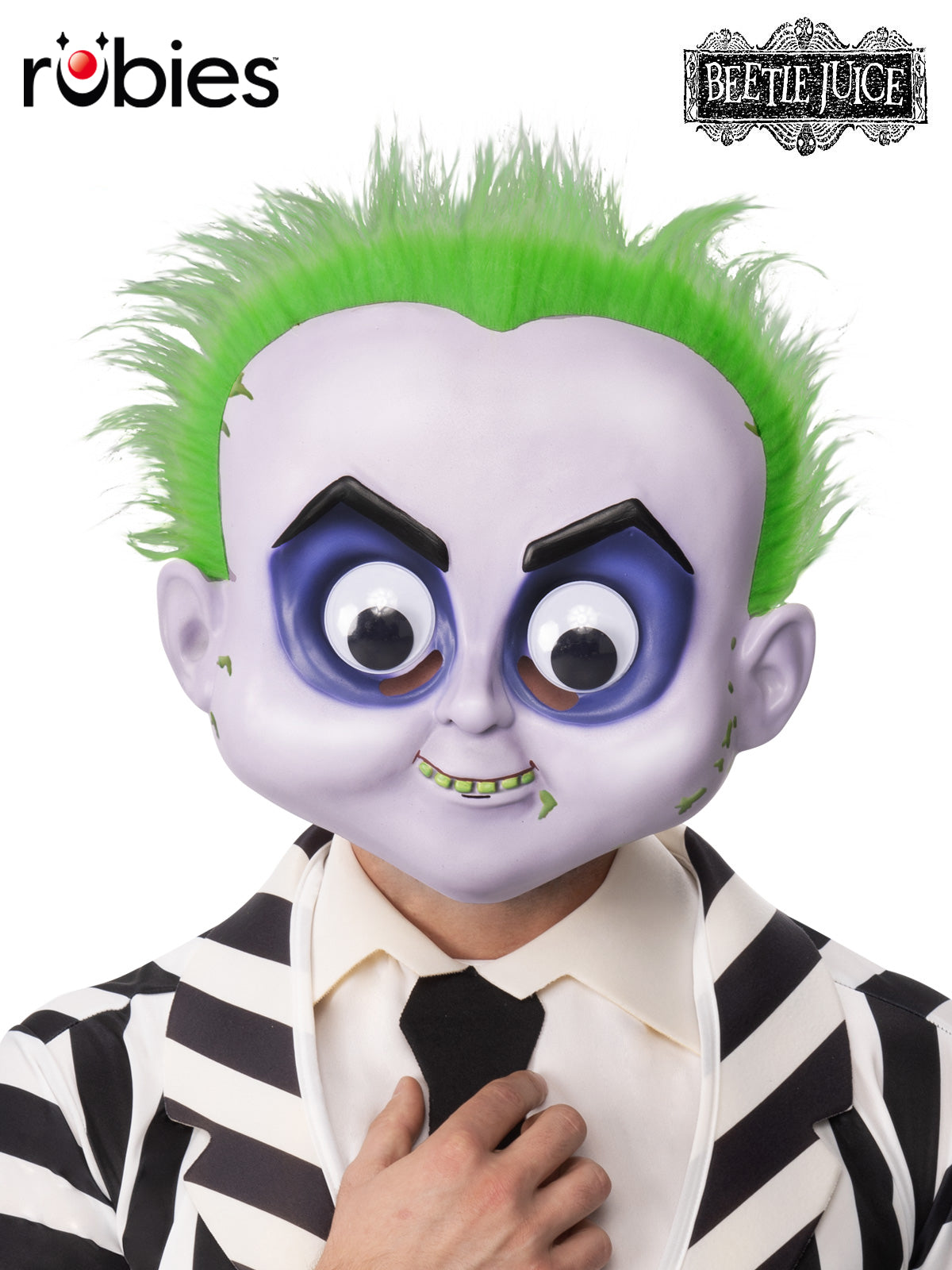 Beetlejuice Googly Eyes Mask
