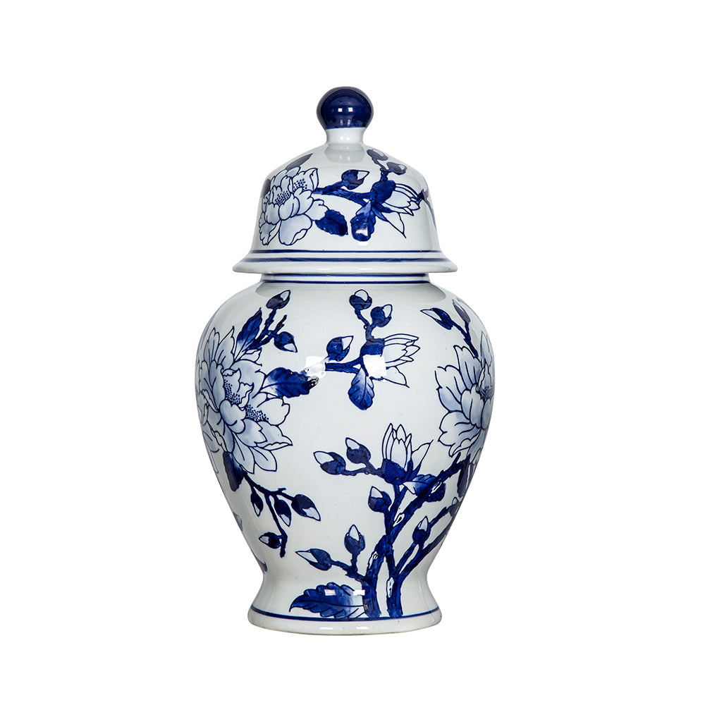 Magnolia Ginger Jar Medium 36.5cm Porcelain Decorative Home Accent