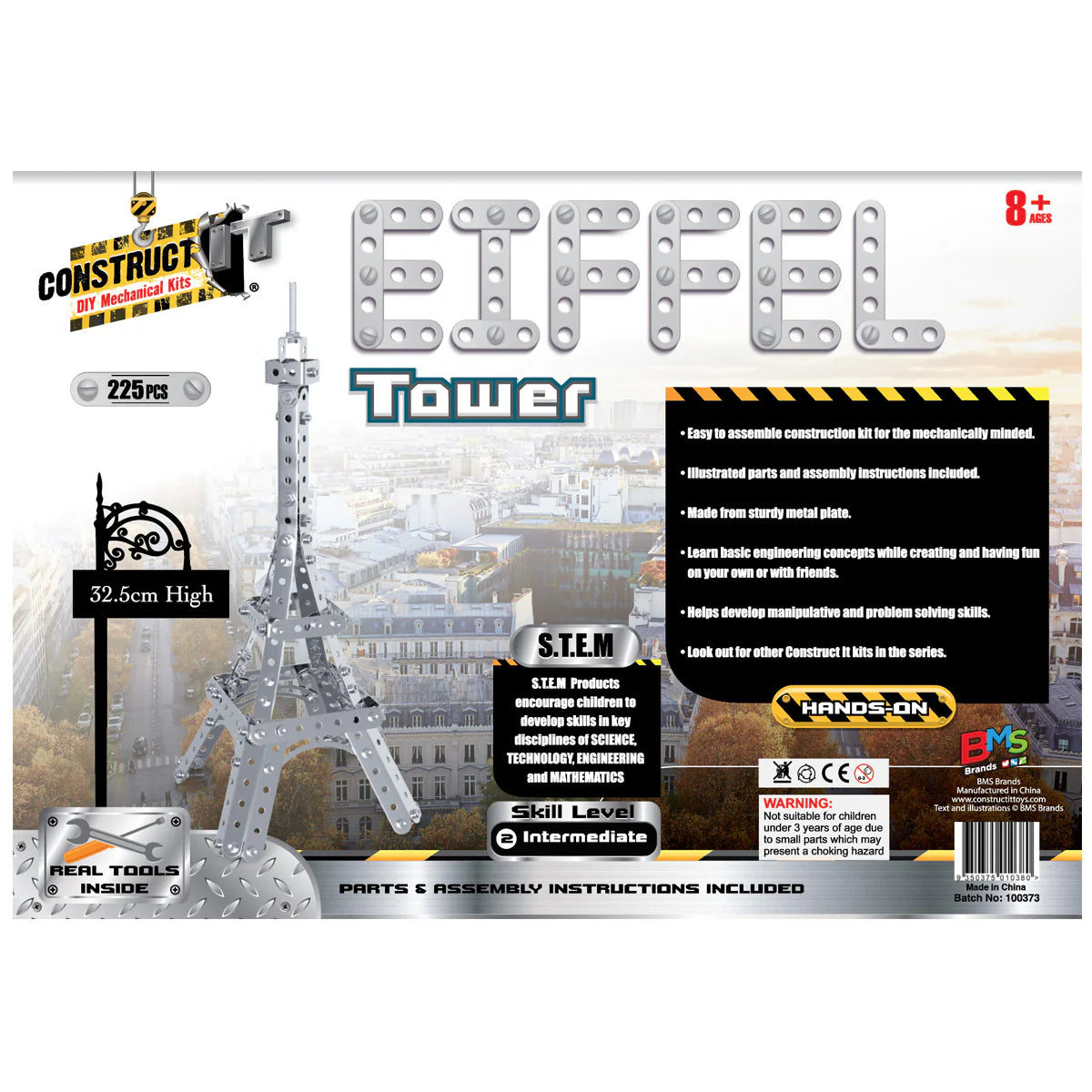 Construct IT Eiffel Tower Building Set