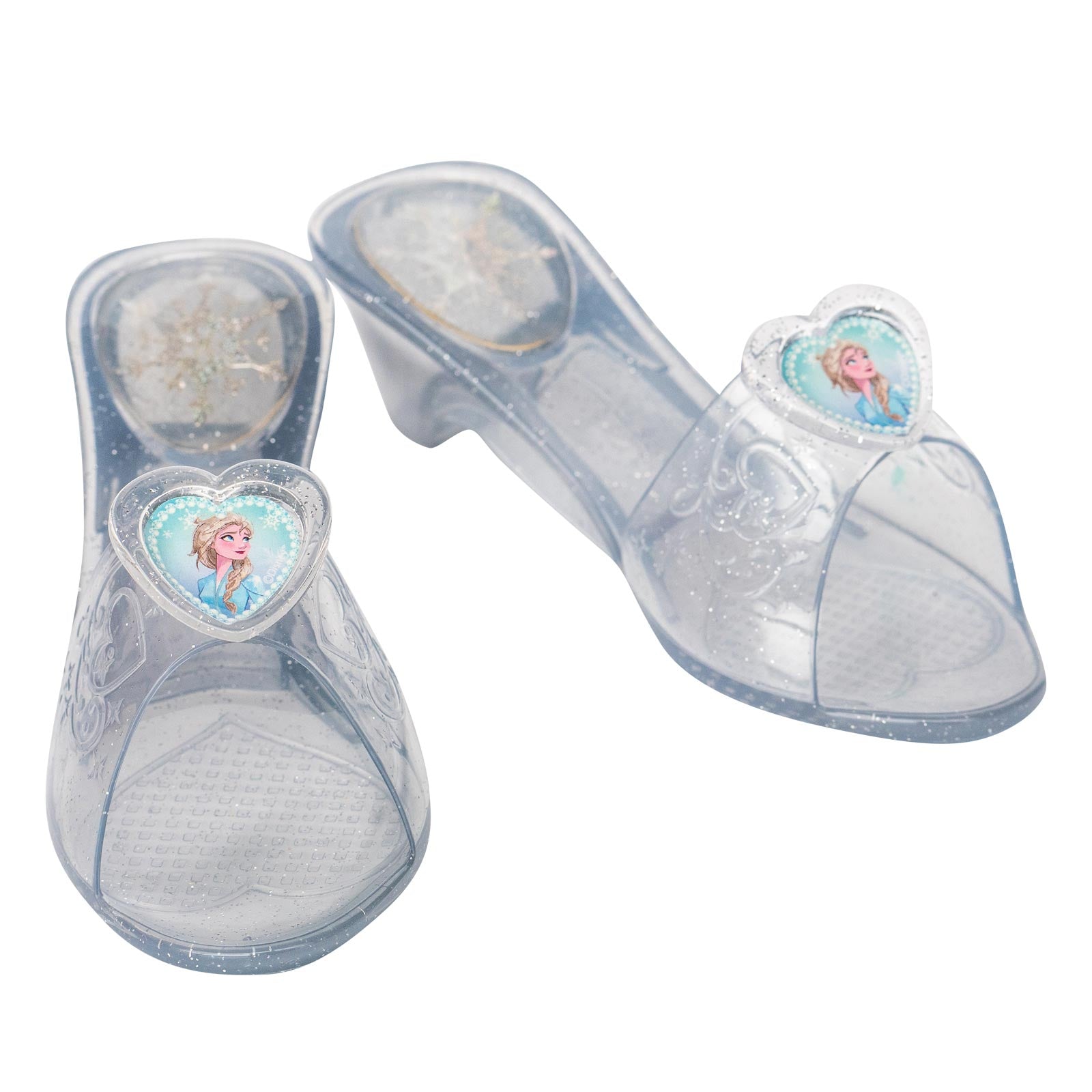 Frozen 2 Elsa Jelly Shoes for Girls Princess Dress Up Costume Accessory Blue