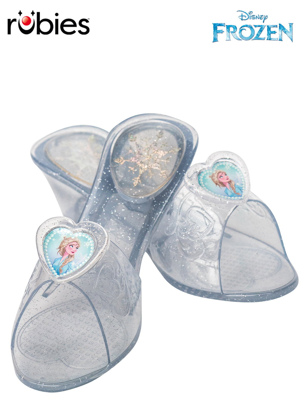 Frozen 2 Elsa Jelly Shoes for Girls Princess Dress Up Costume Accessory Blue