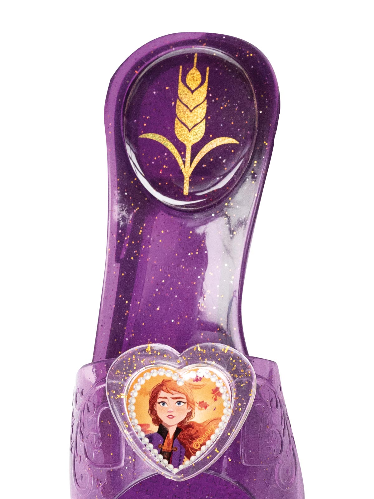Frozen 2 Anna Jelly Shoes for Girls Princess Dress Up Costume Shoes -  Purple