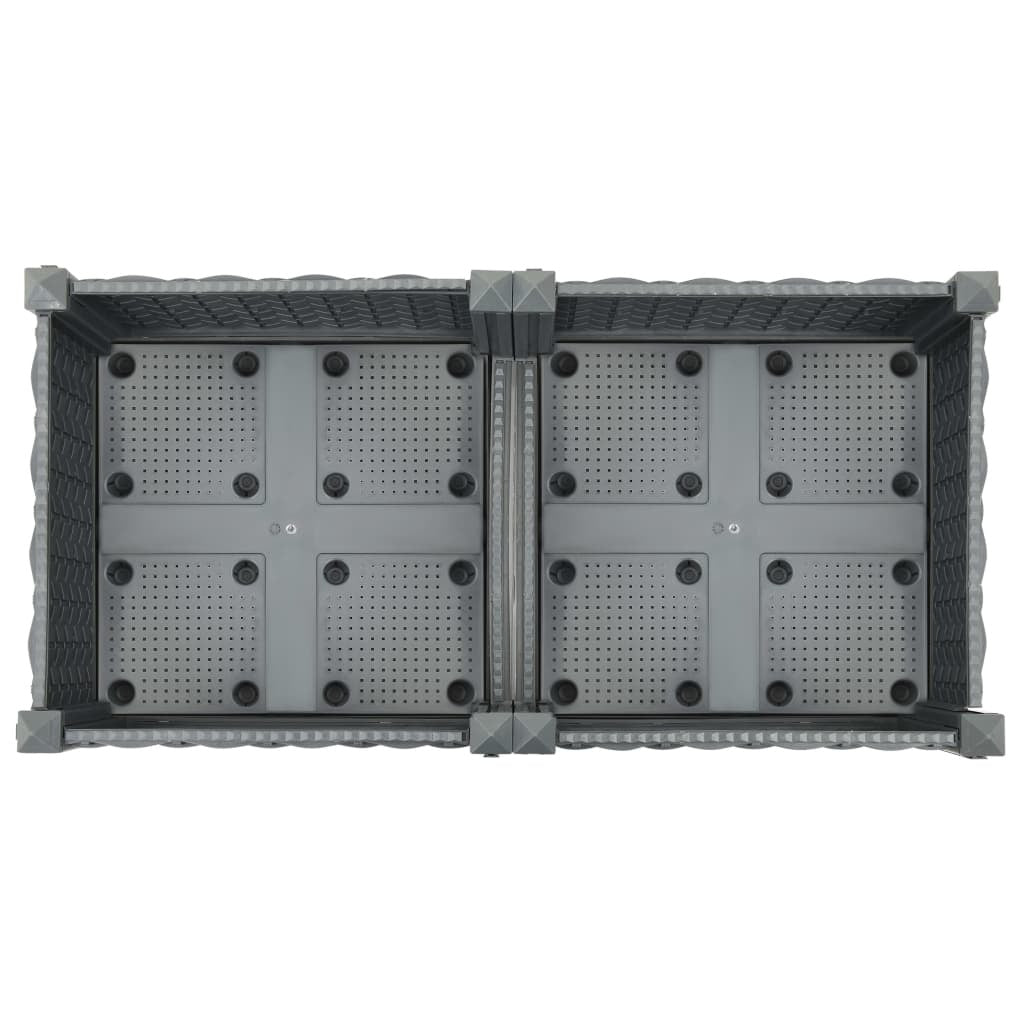 Raised Bed 80x40x23 cm Polypropylene