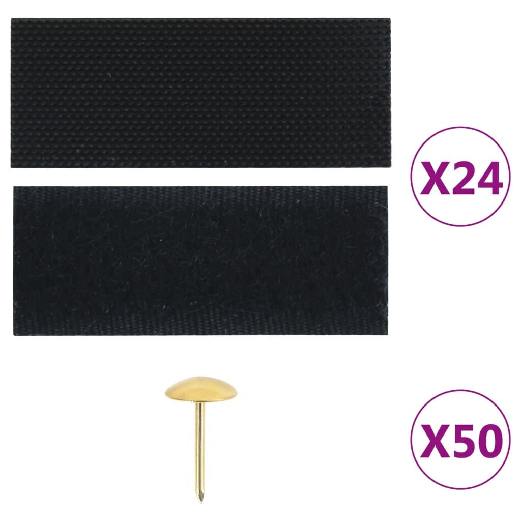 Insect Door Curtains 2 pcs with Magnet Blocks Black 220x130 cm