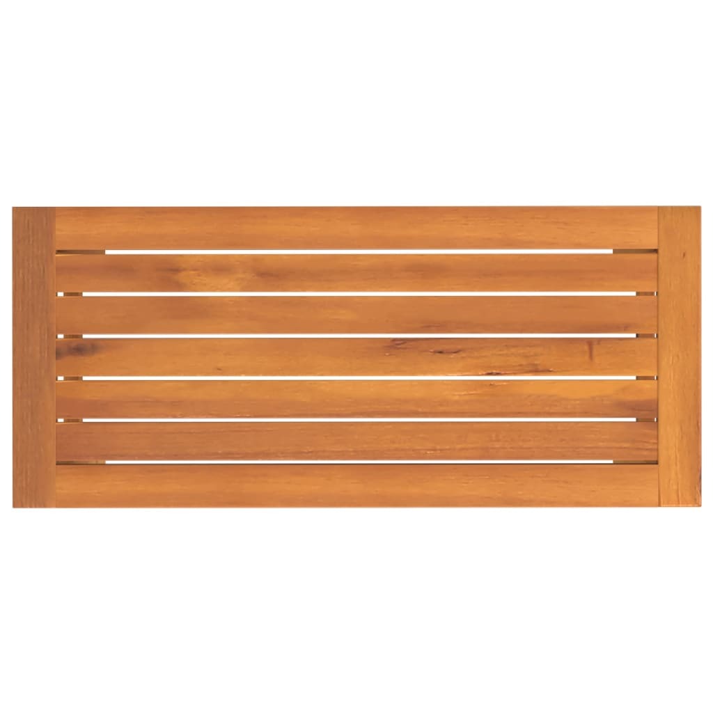 Garden Bench 80x35x45 cm Solid Wood Acacia