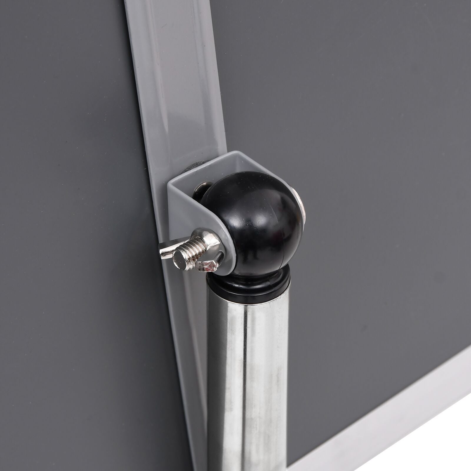 Poster Stands 2 pcs Silver 32.7 x 24 x 108 cm Aluminium