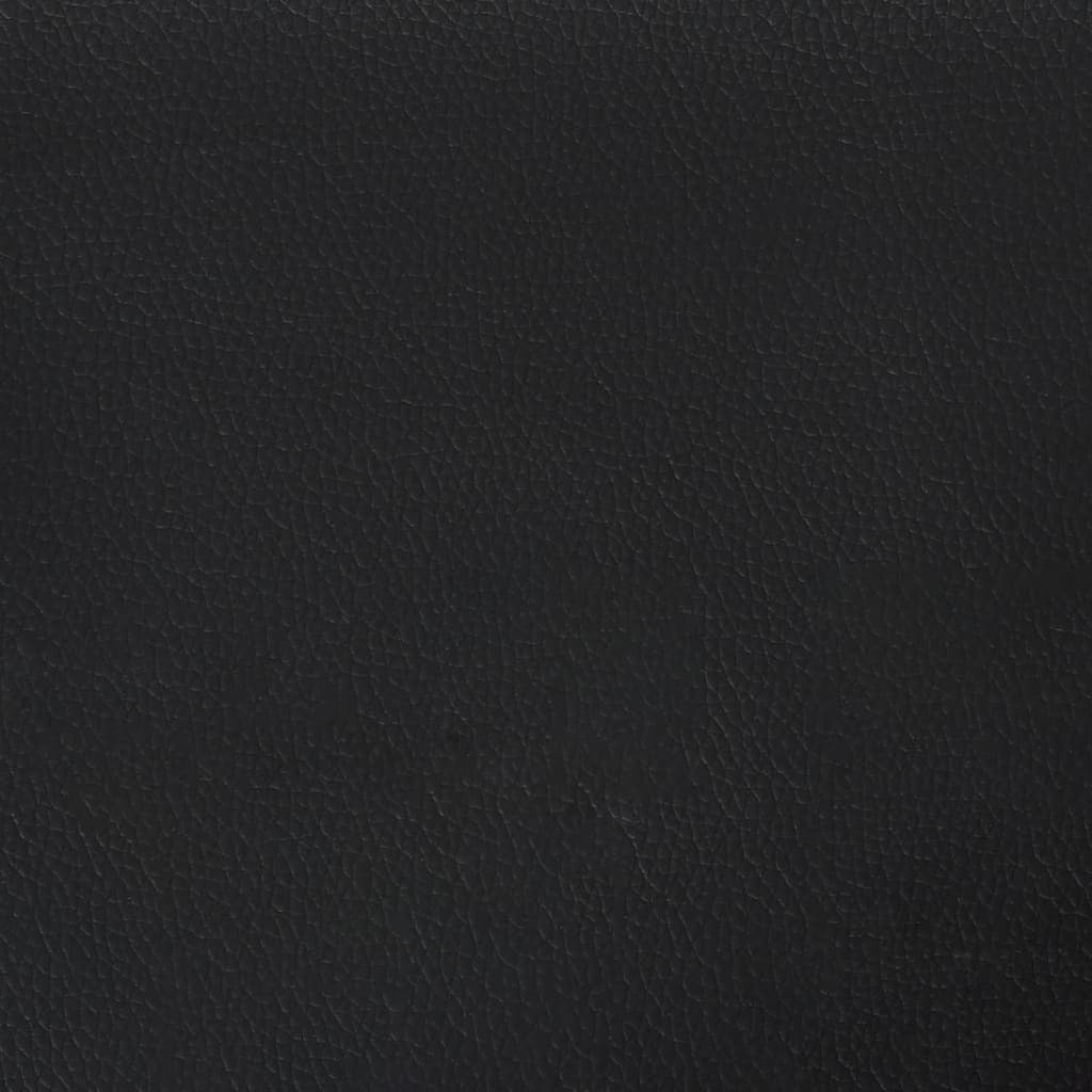 Headboard Black 100 cm Faux Leather