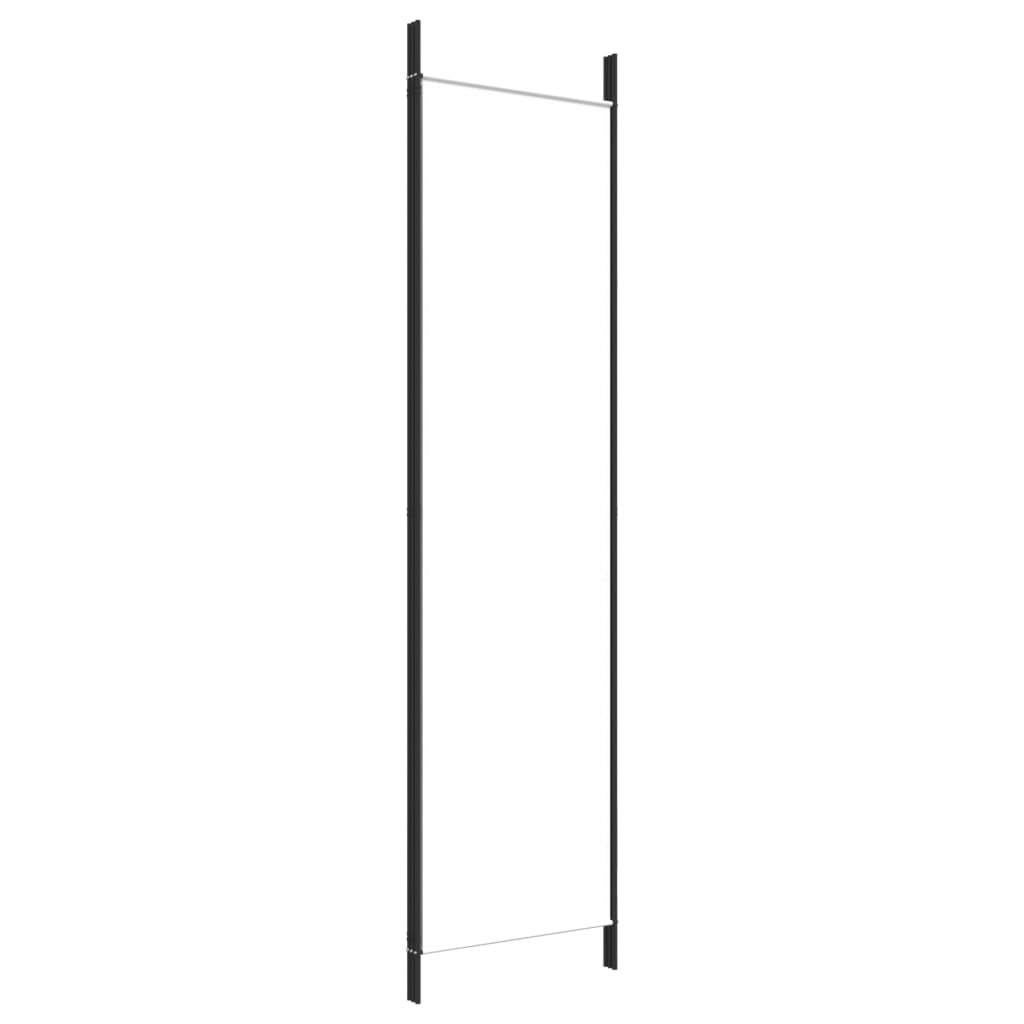 3-Panel Room Divider White 150x200 cm Fabric