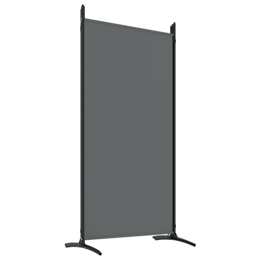 6-Panel Room Divider Anthracite 520x180 cm Fabric