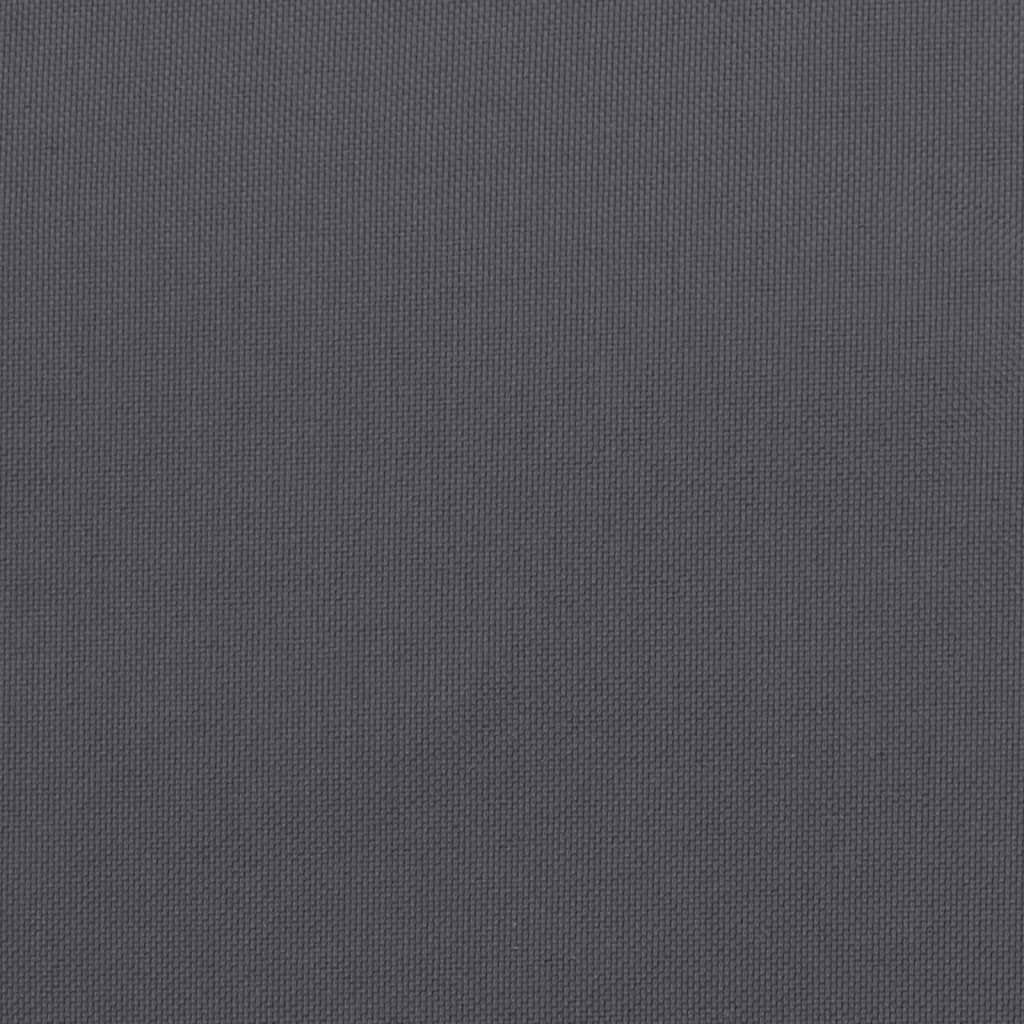 Pallet Cushions 2 pcs Anthracite Fabric