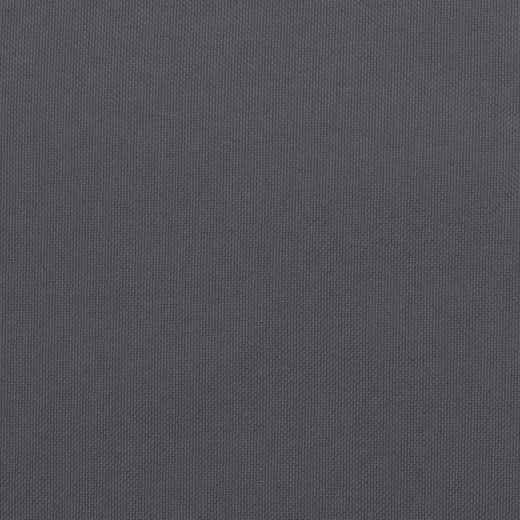 Garden Bench Cushion Anthracite 200x50x7 cm Oxford Fabric