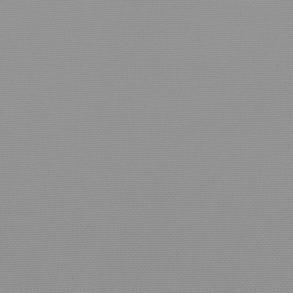 Garden Bench Cushion Grey 200x50x7 cm Oxford Fabric