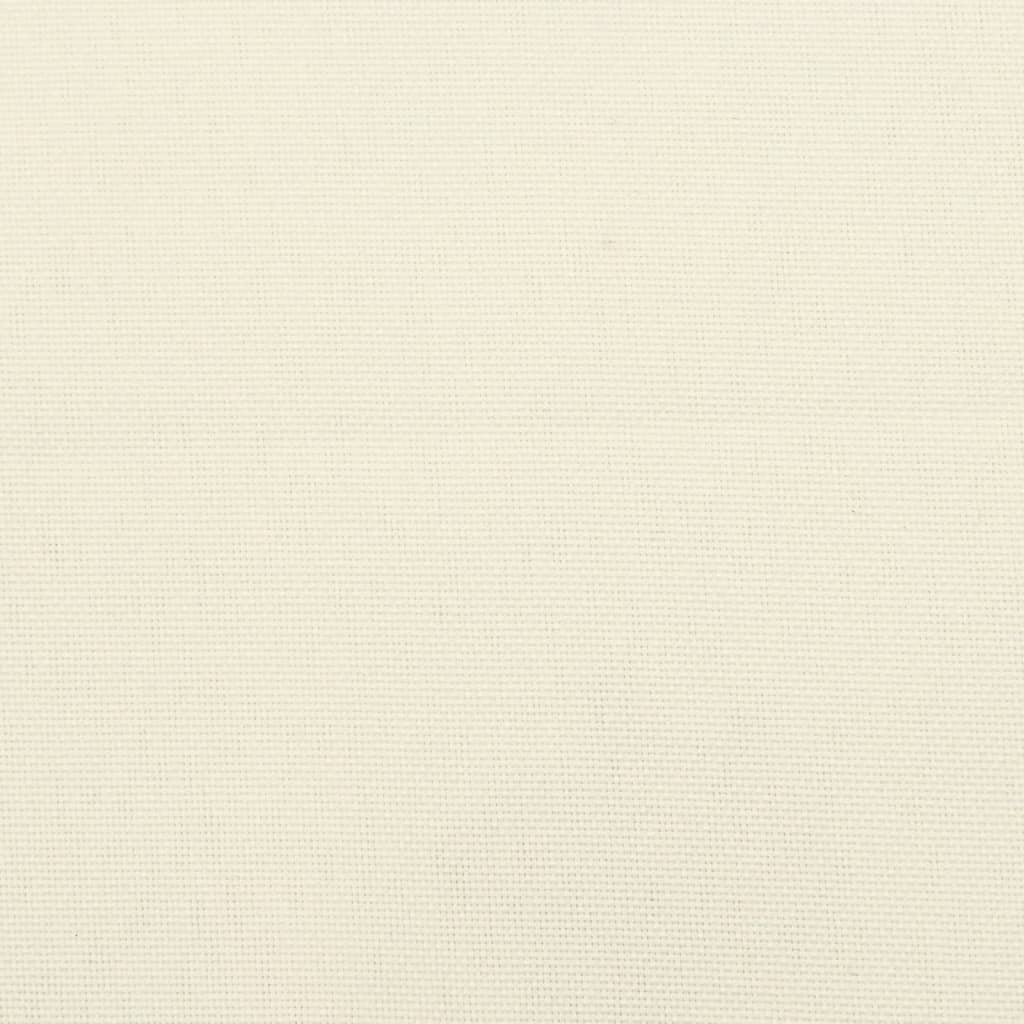 Garden Bench Cushion Cream 200x50x7 cm Oxford Fabric