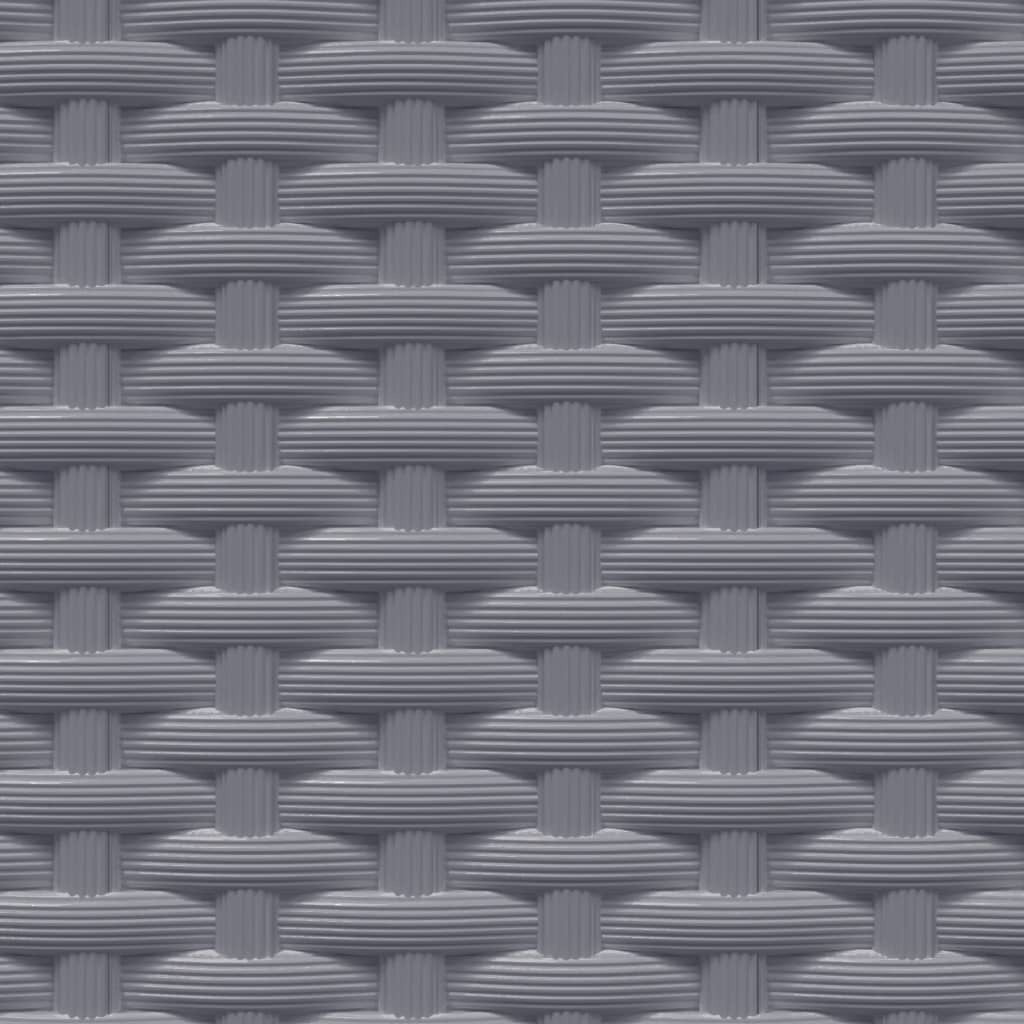 Planters 2 pcs Blue Grey 30x30x37 cm Polypropylene
