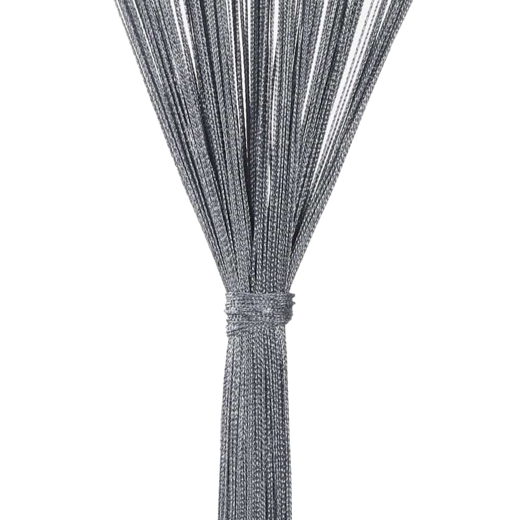 String Curtains 2 pcs Anthracite 140x250 cm