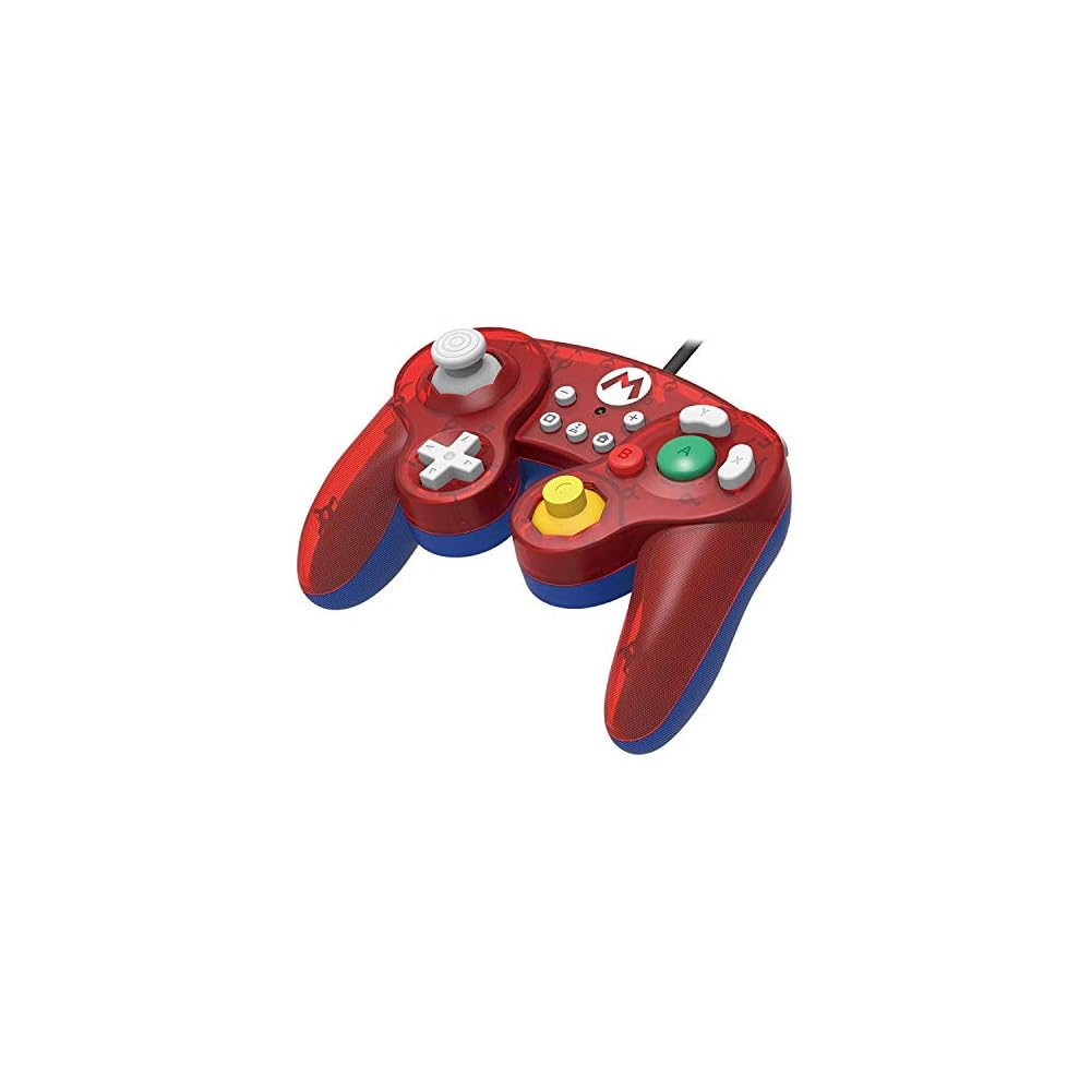 HORI Battle Pad GameCube-Style Wired USB Controller for Nintendo Switch Super Mario