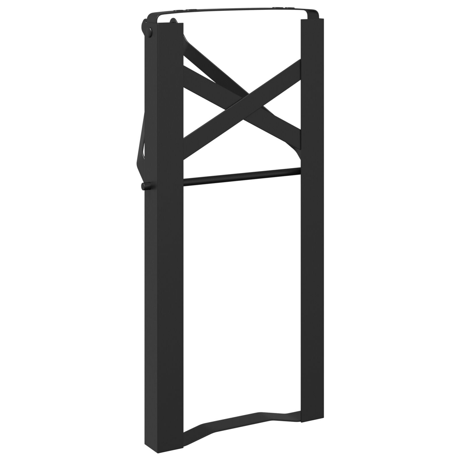 Beer Bench Legs Black Powder-Coated Steel