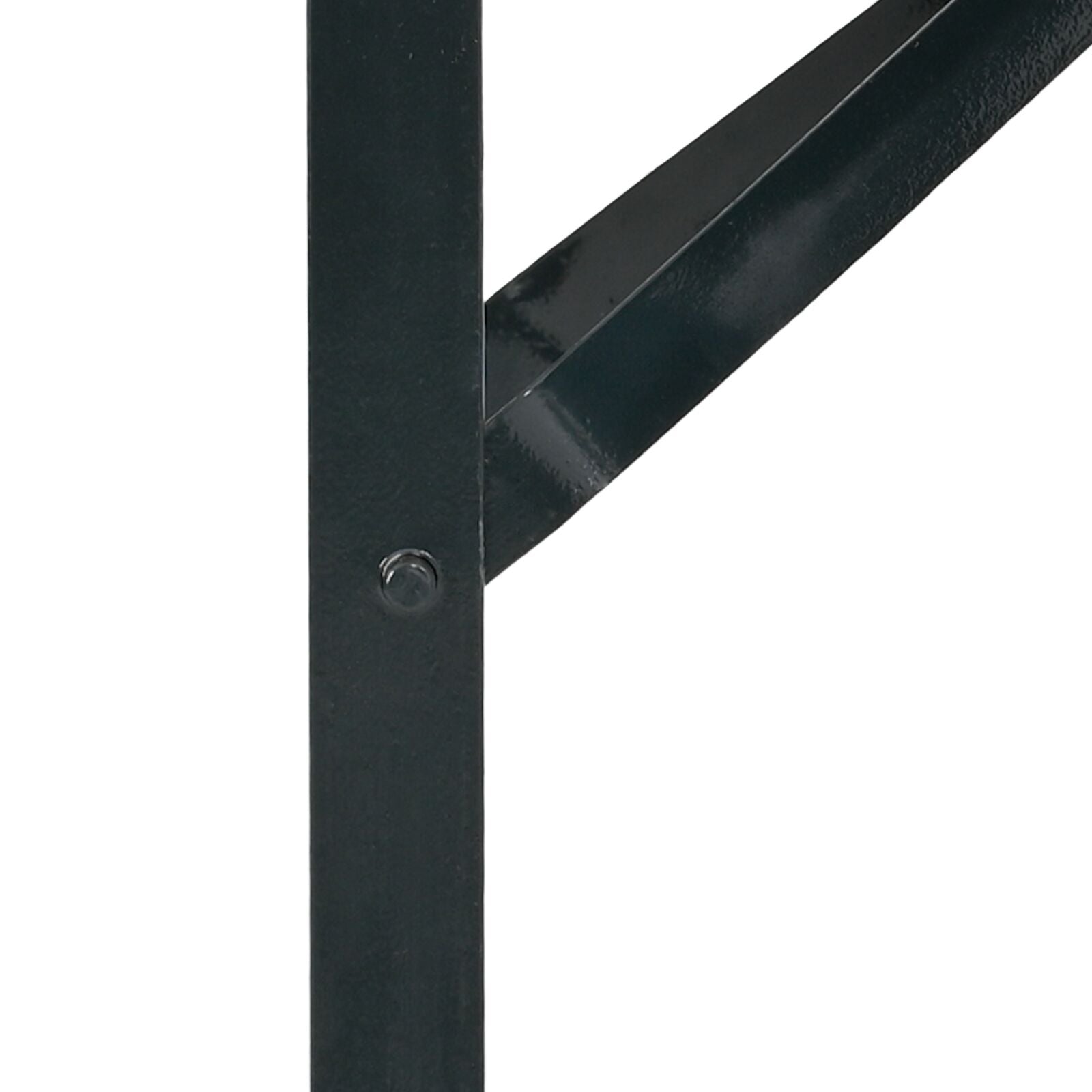 Beer Bench Legs Black Powder-Coated Steel