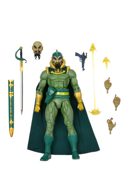 Ming the Merciless Classic Action Figure 7” with Blaster & Cape