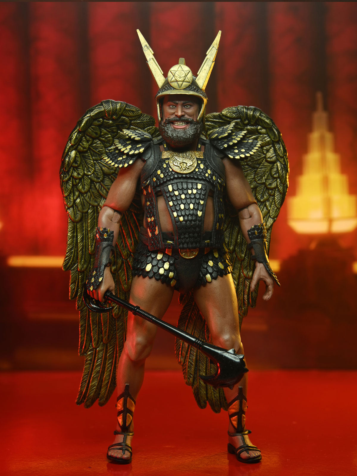 Vultan Ultimate Action Figure 7” Flash Gordon Movie with Wings